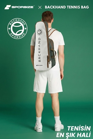 Backhand Tennis Bag 3 Racket Capacity - Tenis Çantası 3 Raket Kapasiteli