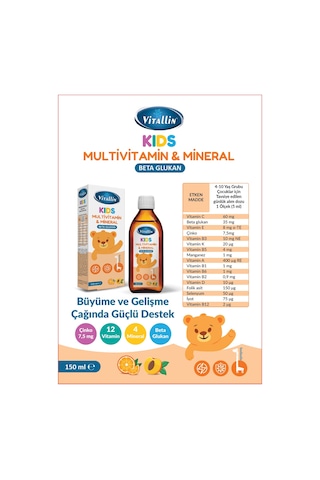 Vitallin Kids Multivitamin Mineral