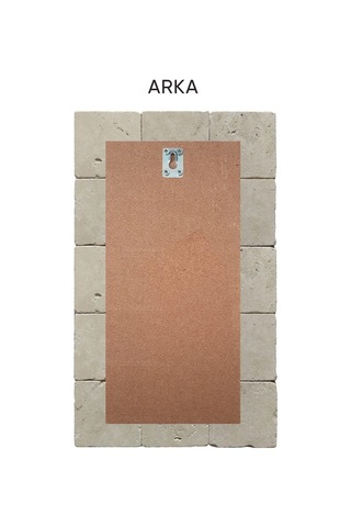 Doğal Taş Atatürk Tablosu, - Duvar Dekoru 30x50cm