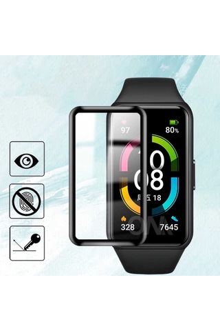 Huawei Band 6 Zore PMMA Pet Saat Ekran Koruyucu