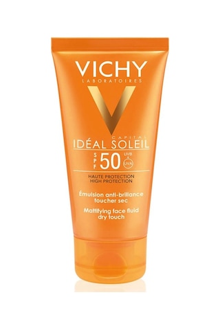 Vichy Capital Ideal Soleil Mattifying Face Fluid Dry Touch Emulsion SPF50+ 50 ML