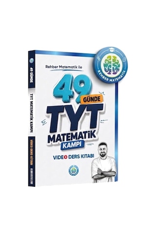 Rehber Matematik 49 Günde Tyt Matematik Video Ders Kitabı Ve Soru Bankası Set 2 Kitap