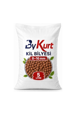 Kil Bilyesi 8-16 Mm Yıkanmış Kil Bilyesi 5 Litre 5 L