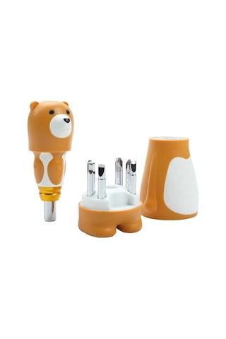 Trendooze Homyl Çocuk Tornavida Bit Seti - Renkli, Çoklu Uygulamalı