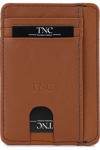 Tamer Tanca Unisex Hakiki Deri Taba Kartlık 688 1012 Krtlk Y25 Taba Taba