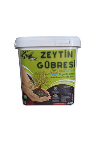 Zeytin İçin, Biohumus Organik Gübre Bitki Besleyici, 5 Litre