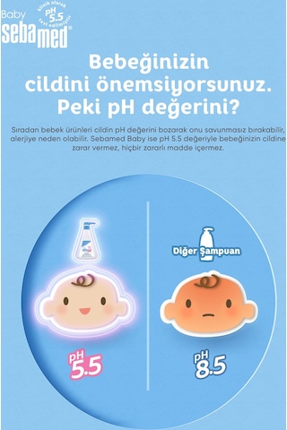 Sebamed Bebe Yenidoğan Şampuanı 250 Ml