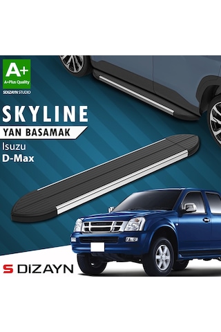 Isuzu D-max Skyline Krom Yan Basamak 203 Cm 2007-2012 A+ Kalite