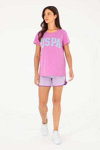 U.s. Polo Assn. Kadın Lila Şort Örme 50285890-vr034 Lila