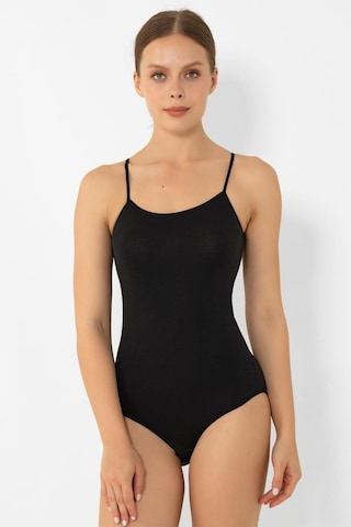 Miorre Modal Ince Askılı Çıtçıtlı Body