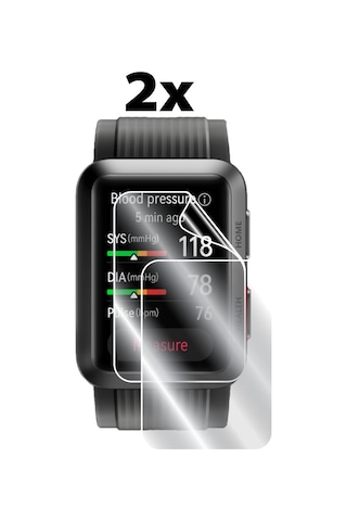 Huawei Watch D ile uyumlu IPG Ekran Koruyucu (2 Adet)