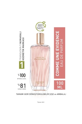 Yves Rocher Comme Une Evidence Kadın Parfüm EDP 100 ML