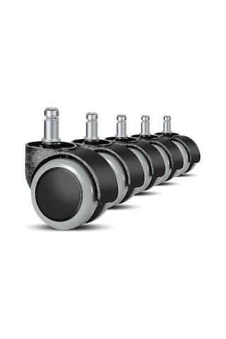 5'li Ofis Koltuğu Tekerlekleri - Oyuncu Koltukları, Döner Koltuklar Ve Pr İçin 11 Mm / 22 Mm Sert Zemin Yedek Tekerlekleri Diğer