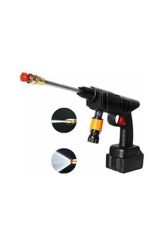 Oto Araba Yıkama Şarjlı Ve Yüksek Basınçlı Oto Yıkama Ve Sulama Tabancası