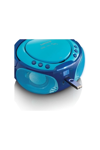 Lenco Scd650Bu Taşınabilir Müzik Seti Karaoke Radyo Cd Çalar Mp3