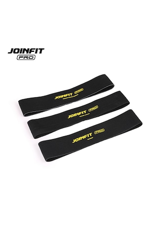 Joınfıt Pro Hip Egzersiz Direnç Bandı Seti 3 Lü 3 Farklı Direnç Seviyesi Squat, Pilates, Fitness Ve Kalça Antrenmanı İçin Spor Bandı Siyah