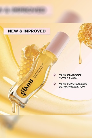 Gisou Honey Infused Nemlendirici Ve Parlatıcı Dudak Bakım Yağı Honey Gold 8ml
