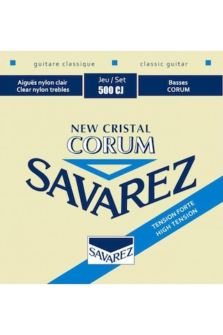 Savarez 500Cj Cristal Corum Blue Klasik Gitar Teli Savarez 500Cj Cristal Corum Blue Klasik Gitar Teli