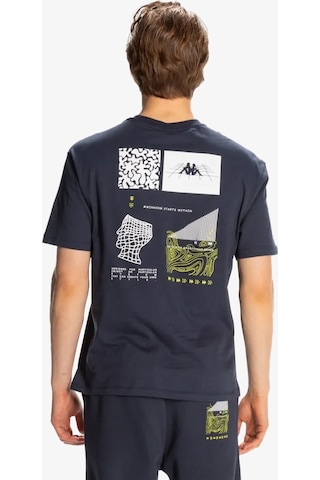 Kappa Authentic Spacetime Erkek Mavi T-shirt 371s8ıw-xct Mavi