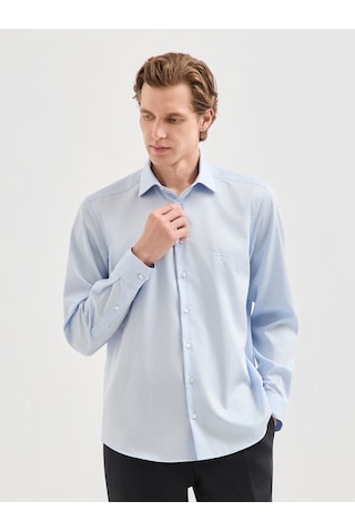 Karaca Erkek Modern Fıt Gömlek-açık Mavi 11.25w.04.041 Açik Mavi