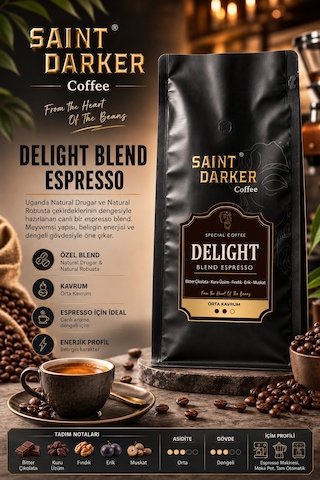 Saint Darker Delight Espresso Çekirdek Kahve 250 G