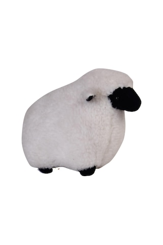 Kuzu Beyaz&Siyah Peluş 45 Cm
