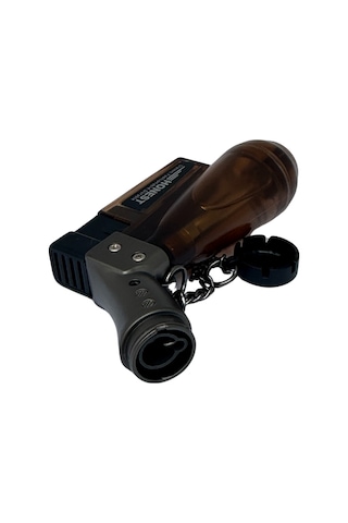 Tek Torch Pürmüz Siyah Puro Çakmağı