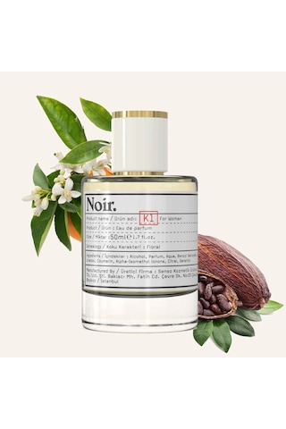 K1 Kadın Edp Parfüm 50 Ml 9% Amber - Çiçeksi