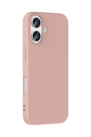 Apple Uyumlu iPhone 17 Kılıf Kadife Iç Yüzey Yumuşak Dokulu Kamera Korumalı Ince Silikon Kapak Mara Siyah