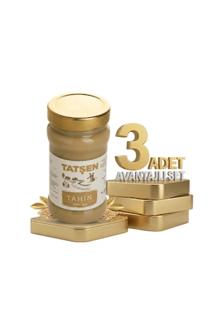 Tatşen Tahin 3x300 Gr Cam