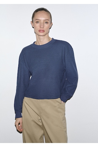 Mavi - Bisiklet Yaka Lacivert Sweatshirt 1s10508-70487 Lacivert