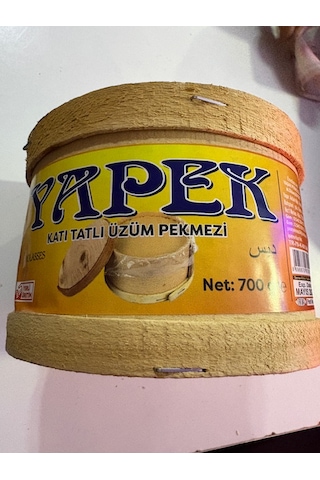 Yapek Katı Tatlı Üzüm Pekmezi 700 Gr