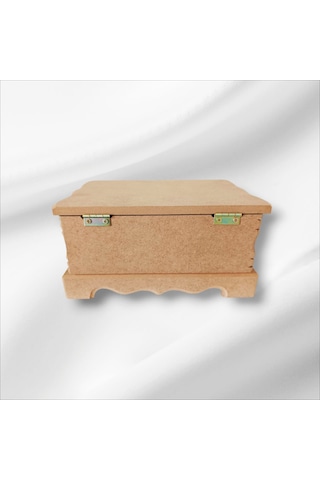 Ahşap-boyanabilir-çok Amaçlı Ayaklı Kutu