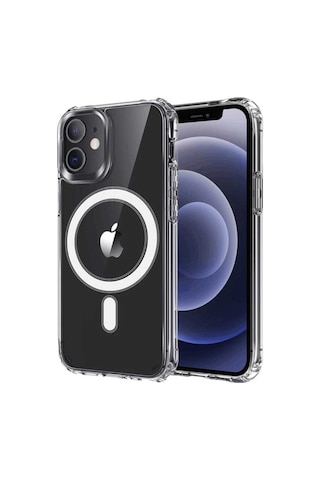 Apple Uyumlu iPhone 11 Kılıf Zore Tacsafe Wireless Kılıf Renksiz
