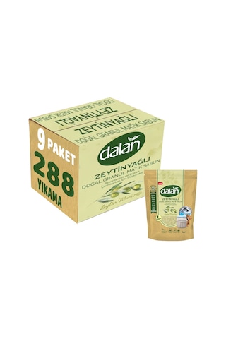 Dalan Doğal Granül Sabun Tozu 1kg Bebekler İçin %100 Zeytinyağlı 9 Lu Set