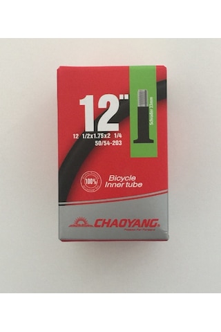 Chaoyang 12x1/2x1.75x2 1/4125 Av Araba Sibop İç Lastik