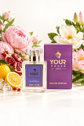 Your Prose K124 Nar, Şakayık Ve Manolya Notalı Ferah Meyvemsi Çiçeksi Kadın Parfümü Edp 50 Ml - 8690352000012yp124