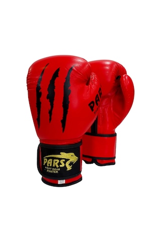 Pars Panter Boks Kick Boks Muay Thai Eldiveni Kırmızı