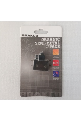 Bisiklet Disk Fren Balatası Kare Brakco