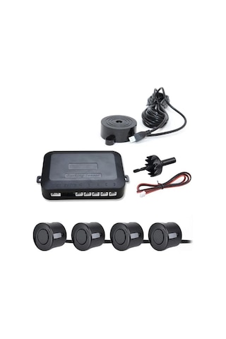 Aem Araç Geri Park Sensörü Monitör Ve Kameralı Ses İkazlı Siyah Göz Aem Aem11 1050ps