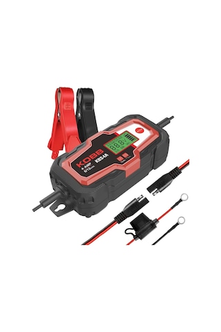 Kobb Kbs4a 6/12v 120a Dijital Akü Şarj / Akü Bakım / Desülfatör Ve Power Supply Fr Kbs4a
