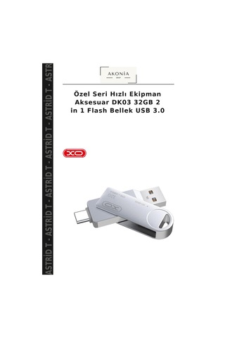 Özel Seri Hızlı Ekipman Aksesuar Dk03 32gb 2 İn 1 Flash Bellek Usb 3.0