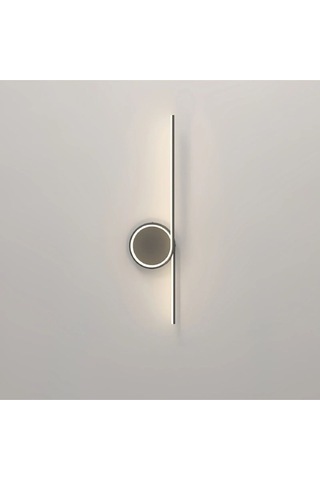 San Jose / Aplik / 80 Cm / 3 Renk Işık / Antrasit Gövde Antrasit