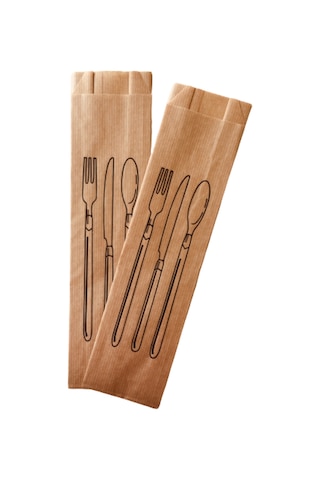 Anadolu Kağıtçılık Çatal Kaşıklık / Dürümlük Kese 7X28Cm 10Kg
