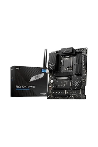 Pro Z790-p Wıfı Soket 1700 Ddr5 7000mhz Oc Pcı-e Gen5 M.2 Usb3.2 Dp Hdmı 1x2.5g Lan Wı-fı 6e Atx Anakart