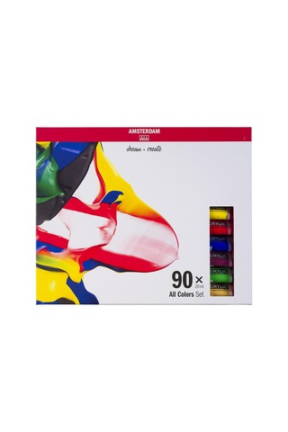 Standard Series Akrilik Boya Seti Komple Deneme Seti 90 X 20 Ml Tüp Renkler