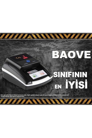 Baove GB5800 Sahte Para Kontrol Cihazı - Sahte Para Dedektör - TL - Euro