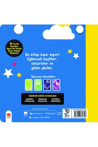 Epsilon Yayınevi Kaydır Ve Gülümse - Mutlu Kıpırtılar Eps-2758 EPS-2758