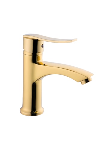 Nova Gold Lavabo Bataryası Gold