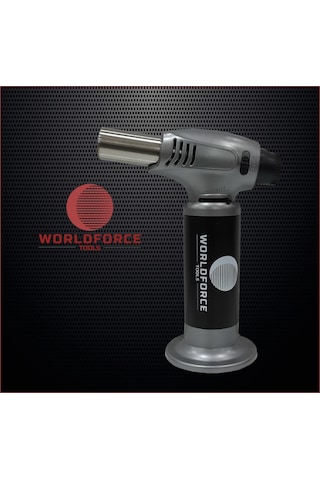 Worldforce Profesyonel Pürmüz Kamp Çakmağı Yüksek Isı Üretir N11.3468 Siyah